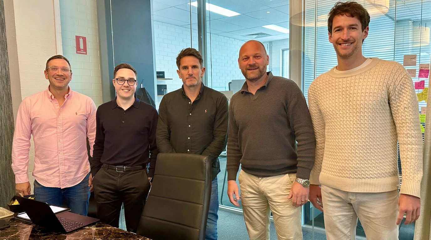The BusinessAI team in the office